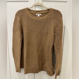 Women's Camel Sweater - J Crew Mercantile